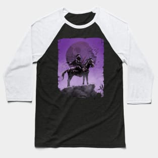 Under The Moon (Purple Edition) Baseball T-Shirt